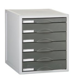 Módulos MODULO ARCHISYSTEM 6 CAJONES GRAFITO 10903196  CRA0610020012
