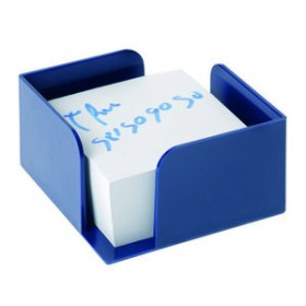 Vades y accesorios sobremesa PORTA NOTAS A.2000 105x105x55 mm AZUL (No incluye taco) 25401414  110042200