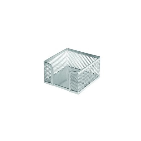 Vades y accesorios sobremesa PORTA NOTAS FOROFIS METALICO MALLA CUADRADO PLATEADO 25401356  110043000
