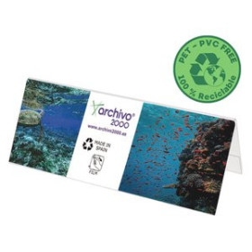 Portanombres PORTA-NOMBRES SOBREMESA A.2000 A6 PVC TRANSPARENTE 25401327  110033500