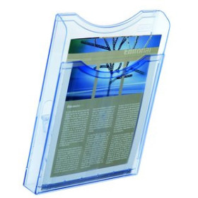 Expositores murales SOPORTE MURAL DE 1 BANDEJA A4 ARCHIPLAY AZUL TRANSP. 10902787  995479C