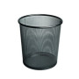 Papeleras metálicas PAPELERA METALICA FOROFIS MALLA REDONDA NEGRA 12701089  C200400684