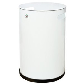 Papeleras metálicas PAPELERA METALICA CILINDRO P-21  25 Ø BLANCO 40301203  0558CGPFCD/100