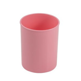 Cubiletes portalápices CUBILETE FAIBO PLASTICO ROSA PASTEL 14401334  305-05