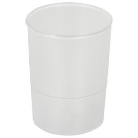 Cubiletes portalápices PORTA LAPICES PLASTICO REDONDO CRISTAL 14401469  307-37