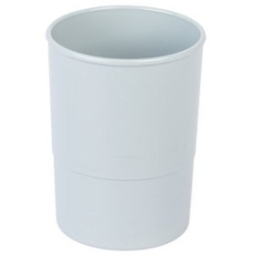 Cubiletes portalápices PORTA LAPICES PLASTICO REDONDO GRIS 14401467  307-35