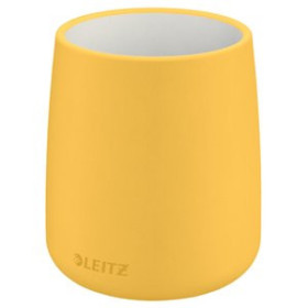 Cubiletes portalápices CUBILETE LEITZ COSY AMARILLO 16201420  G-15 PLATA
