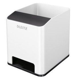 Cubiletes portalápices CUBILETE LEITZ WOW DUAL NEGRO/BLANCO 25201763  43308