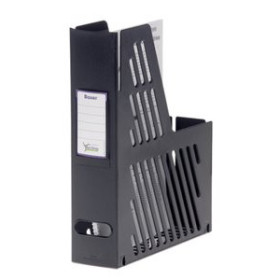 Revisteros plásticos y metálicos REVISTERO PLASTICO A.2000 Mod.2005 70mm REJILLA NEGRO 24101341  8782 BK