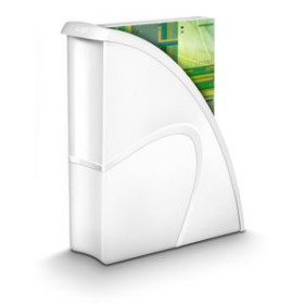 Revisteros plásticos y metálicos REVISTERO PLASTICO CEP 674+G GLOSS 674 80mm BLANCO 24101200  8020-62