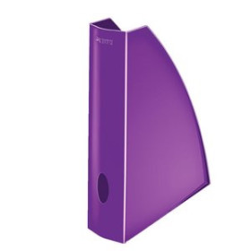 Revisteros plásticos y metálicos REVISTERO PLASTICO LEITZ WOW A4 60mm  VIOLETA METALIZADO 25202007  2703