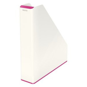 Revisteros plásticos y metálicos REVISTERO PLASTICO LEITZ WOW DUAL FUCSIA METALIZADO/BLANCO 25201128  83G
