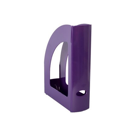 Revisteros plásticos y metálicos REVISTERO PLASTICO 80mm OPACO MALVA 25201756  913316SC