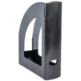 Revisteros plásticos y metálicos REVISTERO PLASTICO 80mm OPACO NEGRO 14702028  F462900