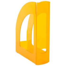 Revisteros plásticos y metálicos REVISTERO PLASTICO 80mm TRASLUCIDO NARANJA 23101544  272776