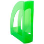 Revisteros plásticos y metálicos REVISTERO PLASTICO 80mm TRASLUCIDO VERDE 23103103  13350