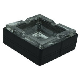 Ceniceros CENICERO TOMAS CARNERO POLIPIEL 15x15 CM. NEGRO 23103038  62603-00000-00