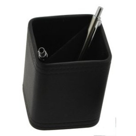 Cubiletes portalápices PORTA LAPICES TOMAS CARNERO CUADRADO POLIPIEL 8x8x11