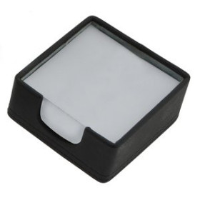 Vades y accesorios sobremesa PORTA NOTAS OCTAVILLERO TOMAS CARNERO POLIPIEL 10x10 CM. CON 250 HOJAS NEGRO 23101541  2849134