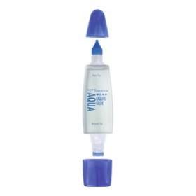 Pegamento universal PEGAMENTO LIQUIDO TOMBOW AQUA PERMANENTE DOBLE PUNTA 50 ml. EXPOSITOR DE 10 55701019  24416.135.14