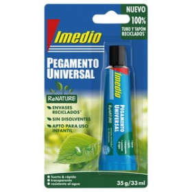 Pegamento universal PEGAMENTO UNIVERSAL IMEDIO RENATURE sin DISOLVENTES 33 ml 16201421  H-12 9006