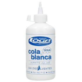 Cola blanca COLA BLANCA LOGA  250g 16201408  H-15 AZUL