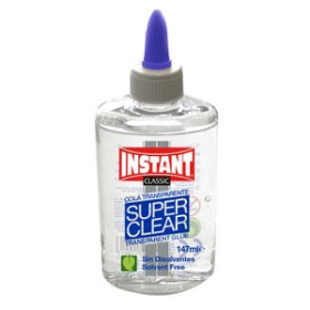 Cola transparente COLA TRANSPARENTE INSTANT LIQUIDA SUPERCLEAR 147ml 55701046  77016.028.2