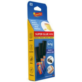 Adhesivo instantáneo (cianocrilato) PEGAMENTO INST. SUPERTITE 3x1g 15201703  7550035