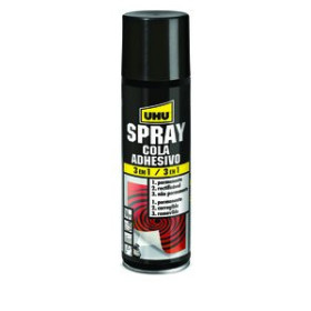 Adhesivo en spray PEGAMENTO en SPRAY UHU 200ml 15201662  7510005