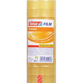 Cintas adhesivas CINTA ADHESIVA TESA STANDARD EN TORRE rollo 33x15 23401065  6590503