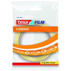 Cintas adhesivas CINTA ADHESIVA TESA STANDARD rollo 66x15 12301394  D212530009