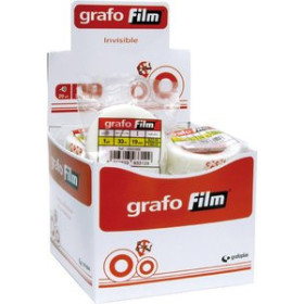Cintas adhesivas invisibles CINTA ADHESIVA INVISIBLE rollo 33x19 12301421  D212540008