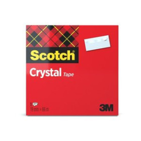 Cintas adhesivas CINTA ADHESIVA SCOTCH CRYSTAL ULTRATRANSPARENTE rollo 66x19 12301521  D216656010