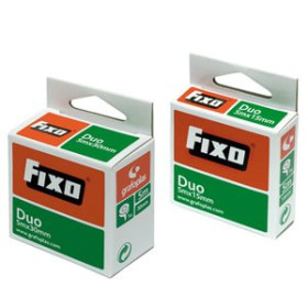 Cintas adhesivas doble cara CINTA ADHESIVA DOBLE CARA FIXO DUO rollo 5x15 12802410  43170