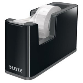 Dispensadores de cinta adhesiva PORTARROLLOS LEITZ DUAL NEGRO/ANTRACITA 12301200  80334