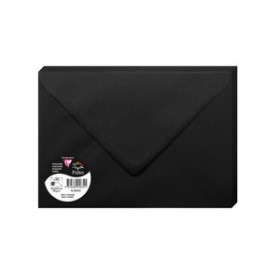 Sobres de alta gama SOBRE CLAIREFONTAINE POLLEN 162x229 120g NEGRO PAQUETE DE 20 12301243  989-SBK3-3