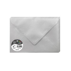 Sobres de alta gama SOBRE CLAIREFONTAINE POLLEN 162x229 120g PLATEADO PAQUETE DE 20 12301228  9099261M