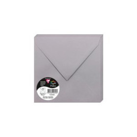 Sobres de alta gama SOBRE CLAIREFONTAINE POLLEN 165x165 120g GRIS KOALA PAQUETE DE 20 23502081  PN000110