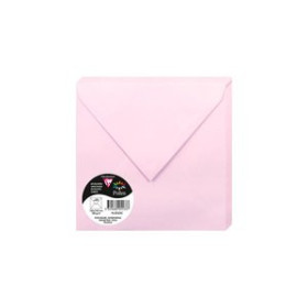 Sobres de alta gama SOBRE CLAIREFONTAINE POLLEN 165x165 120g ROSA PELADILLA PAQUETE DE 20 23501460  17095042