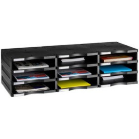 Módulos MODULO ARCHIVO 2000 ARCHIVODOC A4 APAISADO 9 CAJONES ESTANDAR NEGRO 23501281  F467200