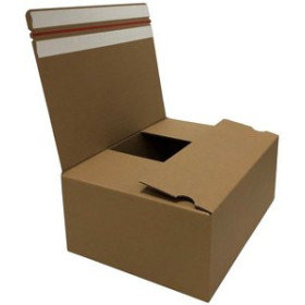 Cajas de embalar de cartón sencillo CAJA DE EMBALAR OLEF ITVIENE E-COMMERCE (L: 347 x An: 259 x Al:140mm) KRAFT 23501599  152616
