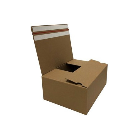 Cajas de embalar de cartón sencillo CAJA DE EMBALAR OLEF ITVIENE E-COMMERCE (L: 347 x An: 259 x Al:140mm) KRAFT 23501599  152616