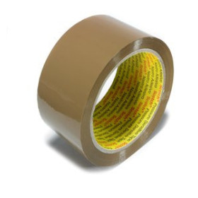 Cintas de embalaje CINTA de EMBALAJE SCOTCH PP rollo 66x50 BAJO RUIDO MARRON 23502012  110113