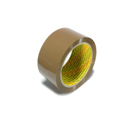 Cintas de embalaje CINTA de EMBALAJE SCOTCH PP rollo 66x50 BAJO RUIDO MARRON 23502012  110113