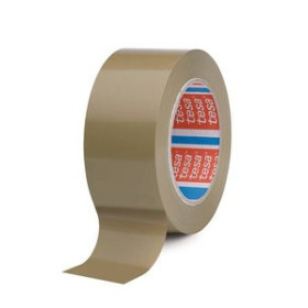 Cintas de embalaje CINTA de EMBALAJE TESA PVC LISO rollo 66x50 MARRON 23501601  999994