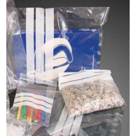 Bolsas auto-cierre minigrip BOLSA AUTO-CIERRE MINIGRIP con FRANJAS 80x120 mm PAQUETE de 100 25208616  68006100