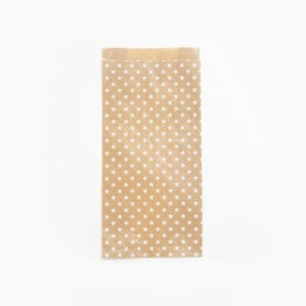 Bolsas de papel BOLSA de PAPEL CLAIREFONTAINE KRAFT DECORADO S/ASAS 16x30x5 cm ESTRELLAS PACK DE 50 24101556  403F