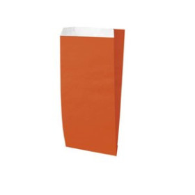 Papel de regalo en sobre SOBRE PARA REGALO TV 11x18 cm. CELULOSA NARANJA PAQUETE DE 25 24101455  D04002