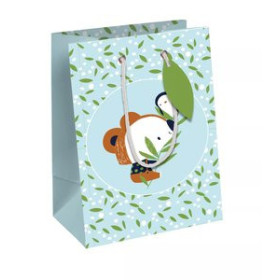 Bolsas de papel BOLSA de PAPEL CLAIREFONTAINE EXCELLIA DECORADO C/ASAS 25x22x10cm COLEGAS PACK DE 6 24310014  90451