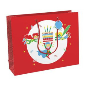 Bolsas de papel BOLSA de PAPEL CLAIREFONTAINE EXCELLIA SHOPPING 37.3x11.8x27.5cm POWER PACK DE 6 30501161  19691